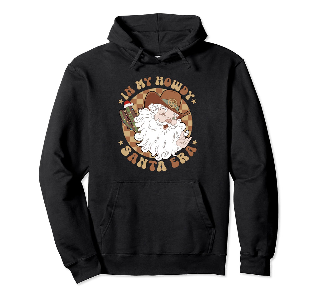 My Howdy Santa Era Tree Western Cowboy Hoodie - Unique Graphic for Adults - T-Shirt, Sweatshirt, Hoodie