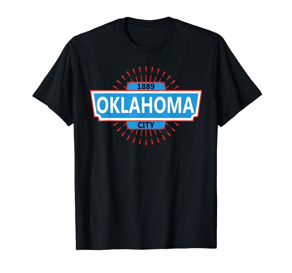 Oklahoma City Usa Typography T-Shirt - Minimalist Print for Adults - T-Shirt, Sweatshirt, Hoodie