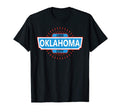 Oklahoma City Usa Typography T-Shirt - Minimalist Print for Adults - T-Shirt, Sweatshirt, Hoodie