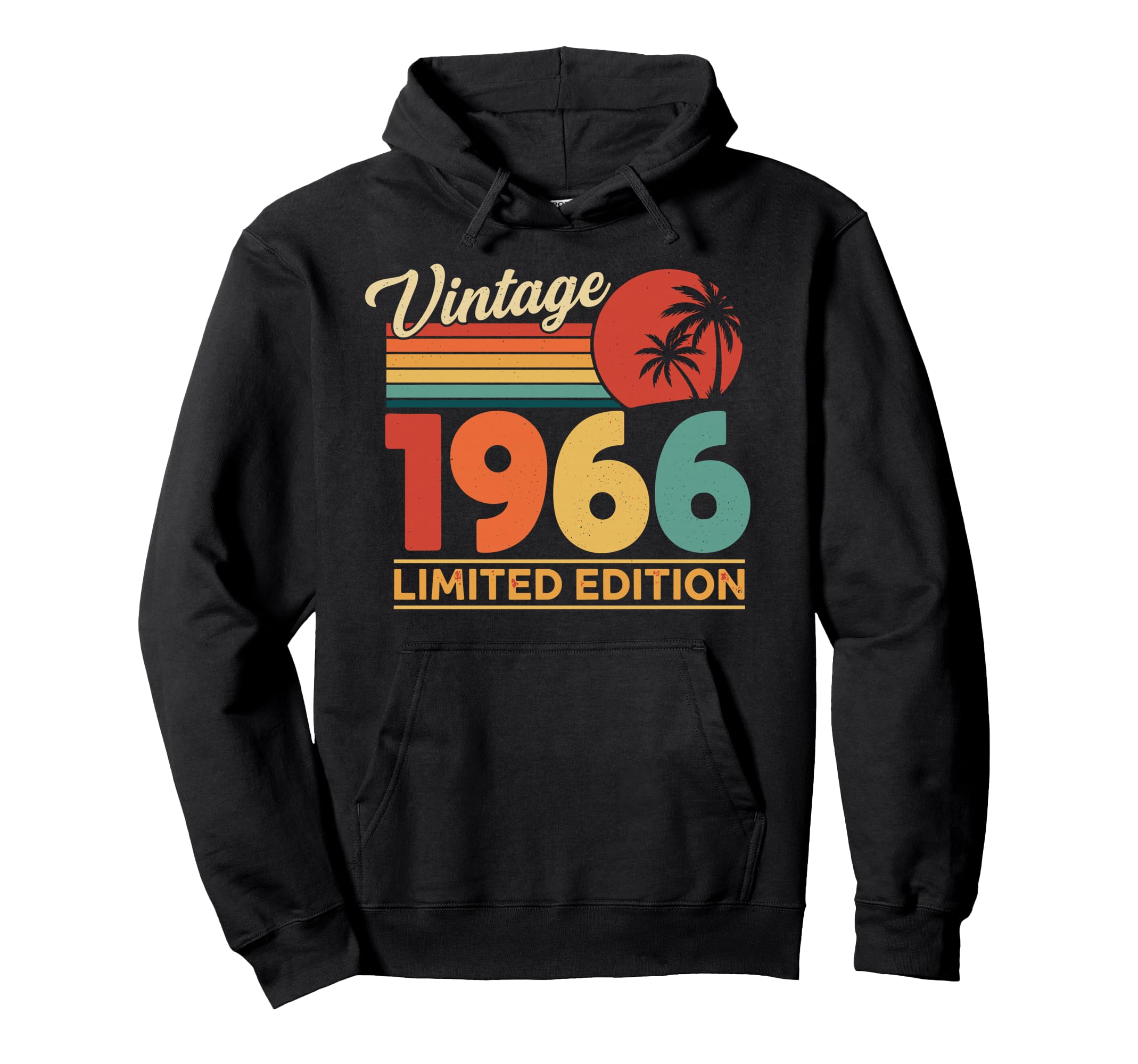 1966 60Th Birthday Rock Band Hoodie - Fun Novelty Design Unisex - T-Shirt, Sweatshirt, Hoodie