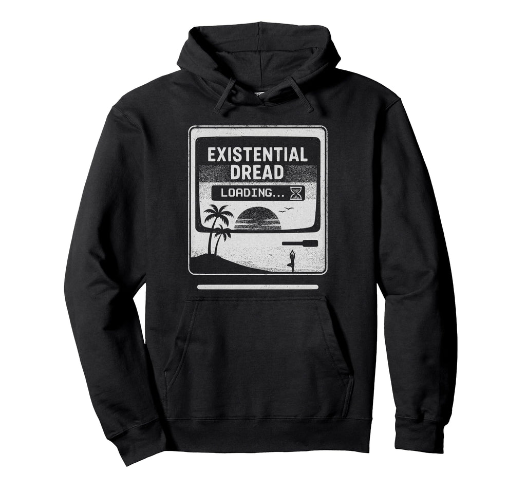 Loading Tech Computer Hoodie - Unique Graphic Men Women - T-Shirt, Sweatshirt, Hoodie