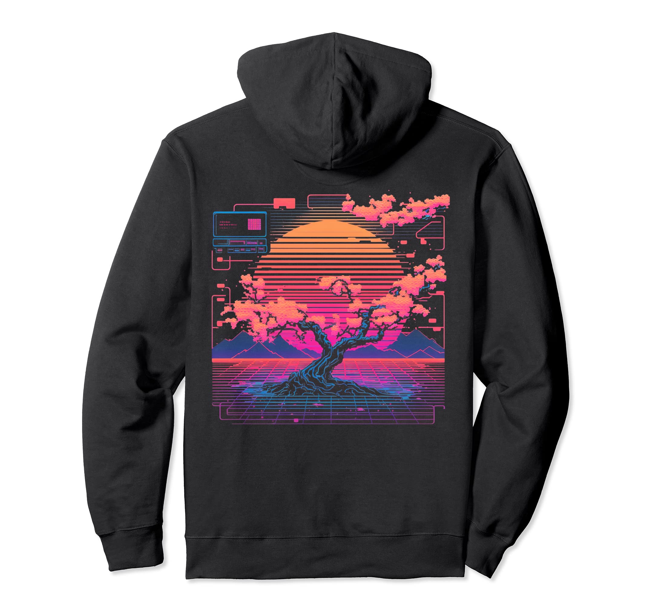 Cherry Blossom Japanese Japan Tokyo Hoodie - Fun Novelty Design Men Women - T-Shirt, Sweatshirt, Hoodie