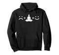 Budda Meditation Funny Zen Yoga Yogi Hoodie - Minimalist Print Men Women - T-Shirt, Sweatshirt, Hoodie