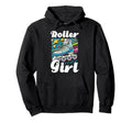 Roller 70S Skating Skater Skate Hoodie - Novelty Apparel Unisex - T-Shirt, Sweatshirt, Hoodie