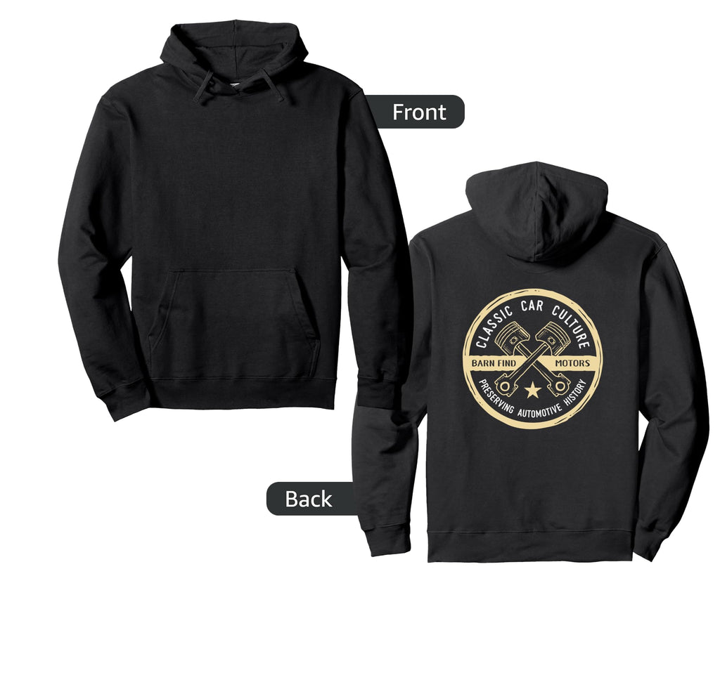 Car Culture Preserving Automotive Hoodie - Trendy Graphic for Adults - T-Shirt, Sweatshirt, Hoodie