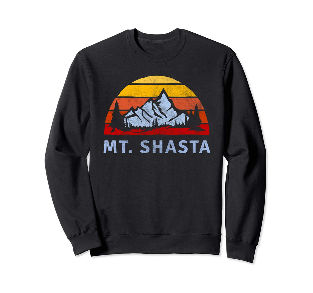 Mt Shasta Mountain Sunset Sweatshirt - Novelty Apparel Unisex - T-Shirt, Sweatshirt, Hoodie