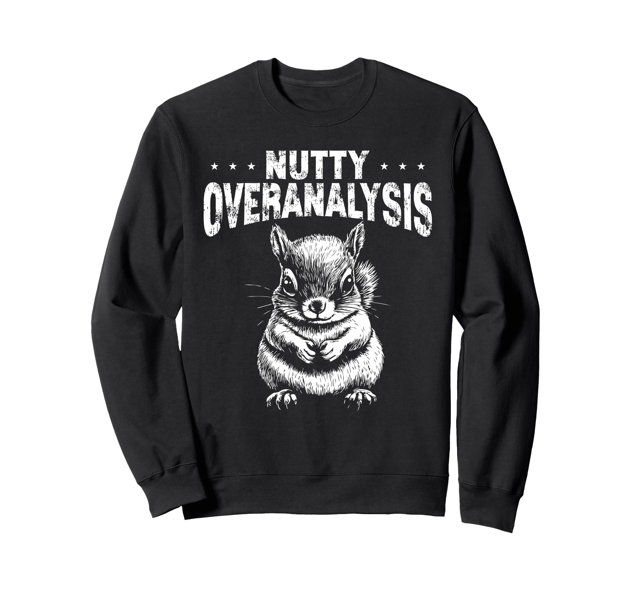 Nutty Squirrel Overthinkers And Sweatshirt - Aesthetic Graphic Men Women - T-Shirt, Sweatshirt, Hoodie
