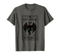 Mothman Anti Social Butterfly T-Shirt - Aesthetic Graphic for Adults - T-Shirt, Sweatshirt, Hoodie