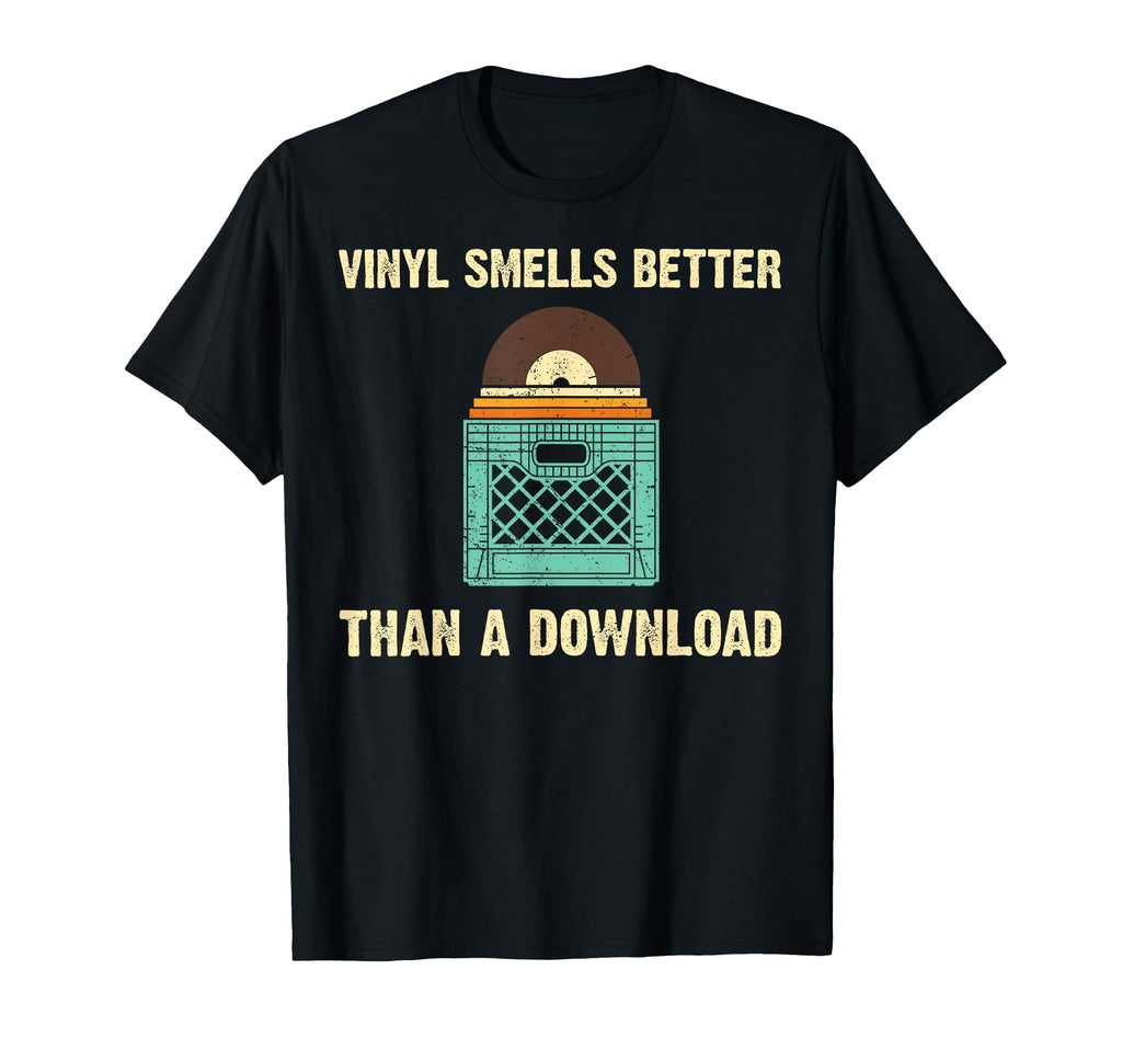Vinyl Dj Vinyl Record Lovers Music Player T-Shirt - Trendy Graphic Unisex - T-Shirt, Sweatshirt, Hoodie