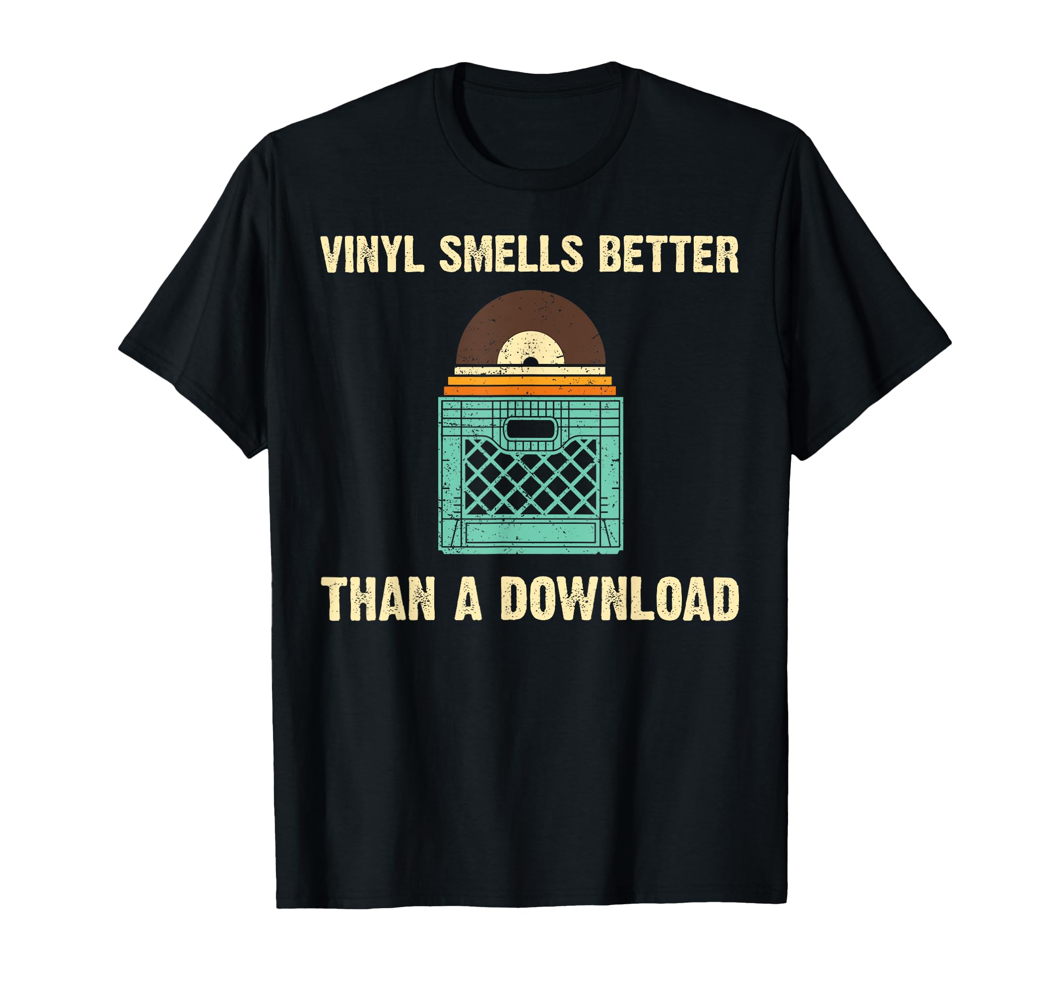 Vinyl Dj Vinyl Record Lovers Music Player T-Shirt - Trendy Graphic Unisex - T-Shirt, Sweatshirt, Hoodie