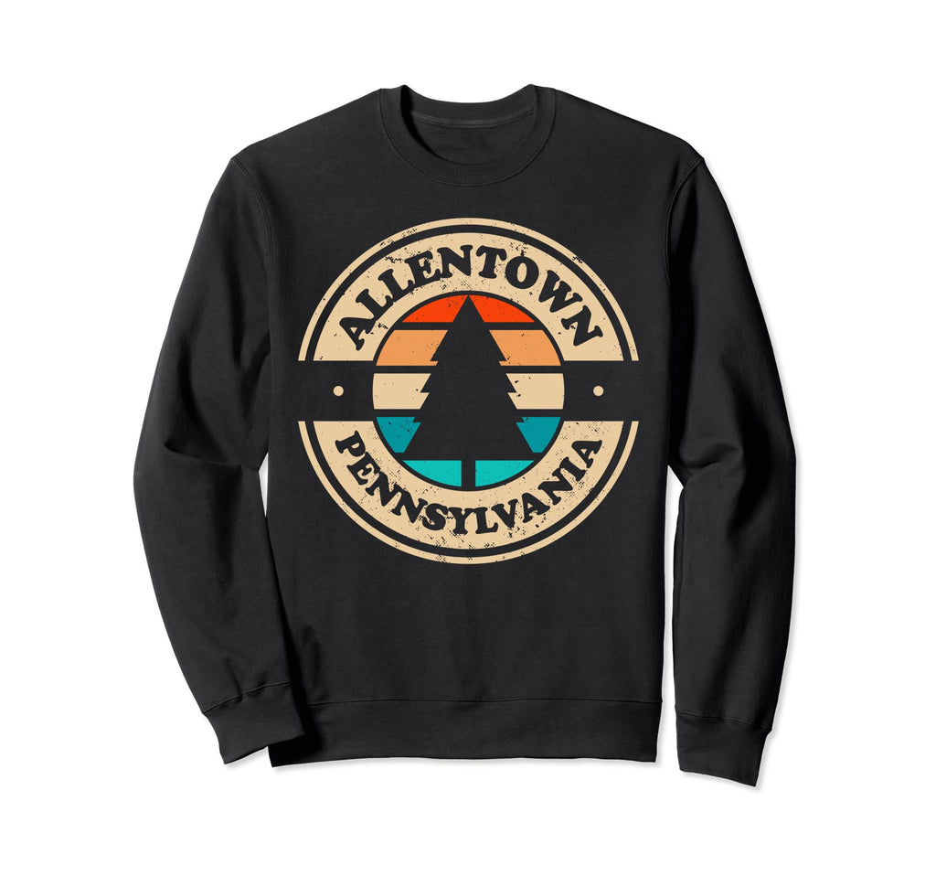 Allentown Pennsylvania Pa 70S 80S Sweatshirt - Custom Art Print Unisex - T-Shirt, Sweatshirt, Hoodie