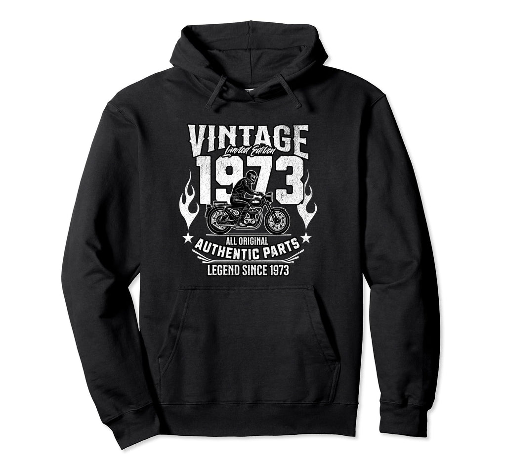 1973 Birthday Meme 1973 Motorcycle Fan Hoodie - Streetwear Style Men Women - T-Shirt, Sweatshirt, Hoodie