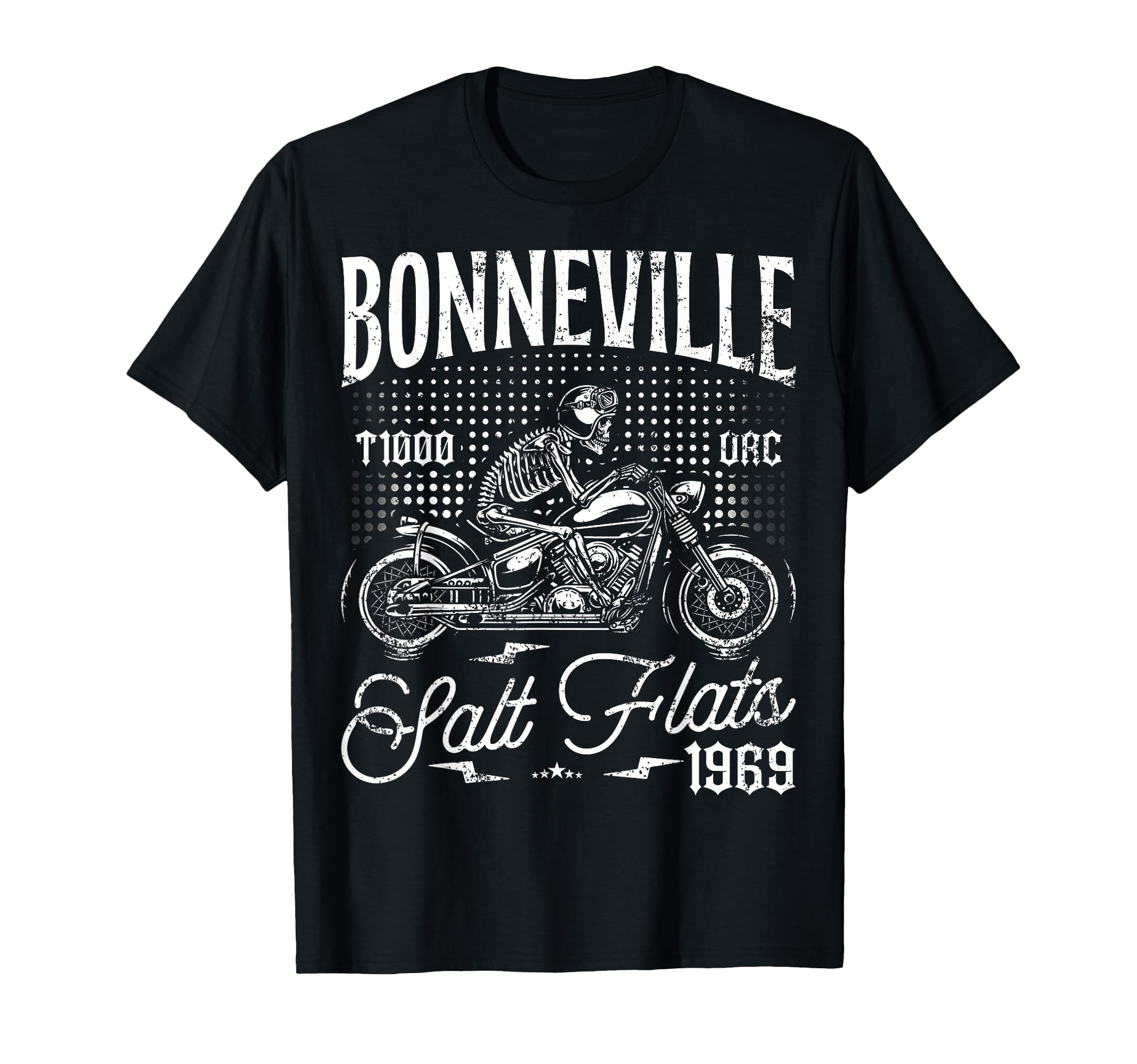 Bonneville Salt Flats Motorcycle T-Shirt - Streetwear Style Men Women - T-Shirt, Sweatshirt, Hoodie