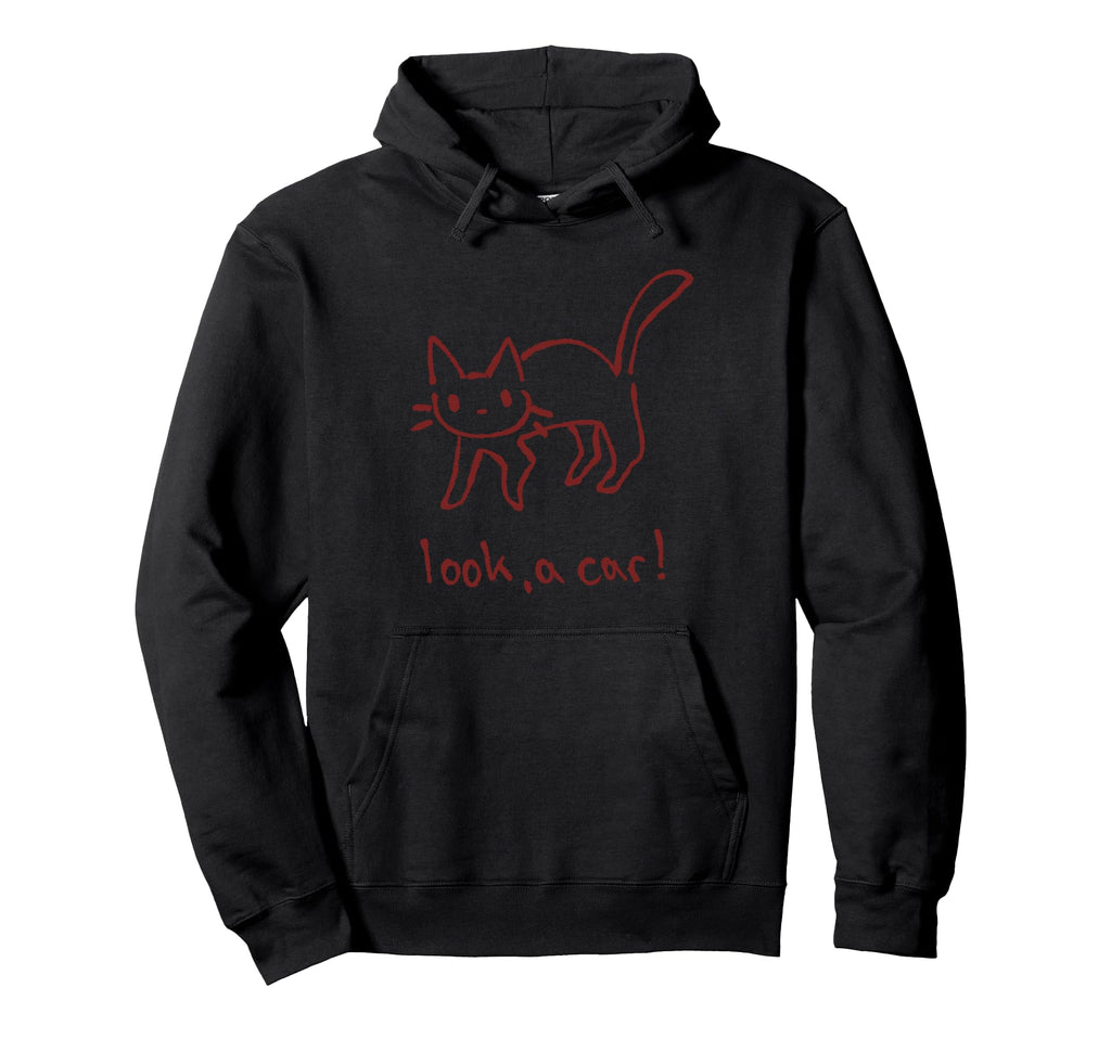 Tomcat Kitten Cat Meme Car Hoodie - Casual Everyday Wear Men Women - T-Shirt, Sweatshirt, Hoodie