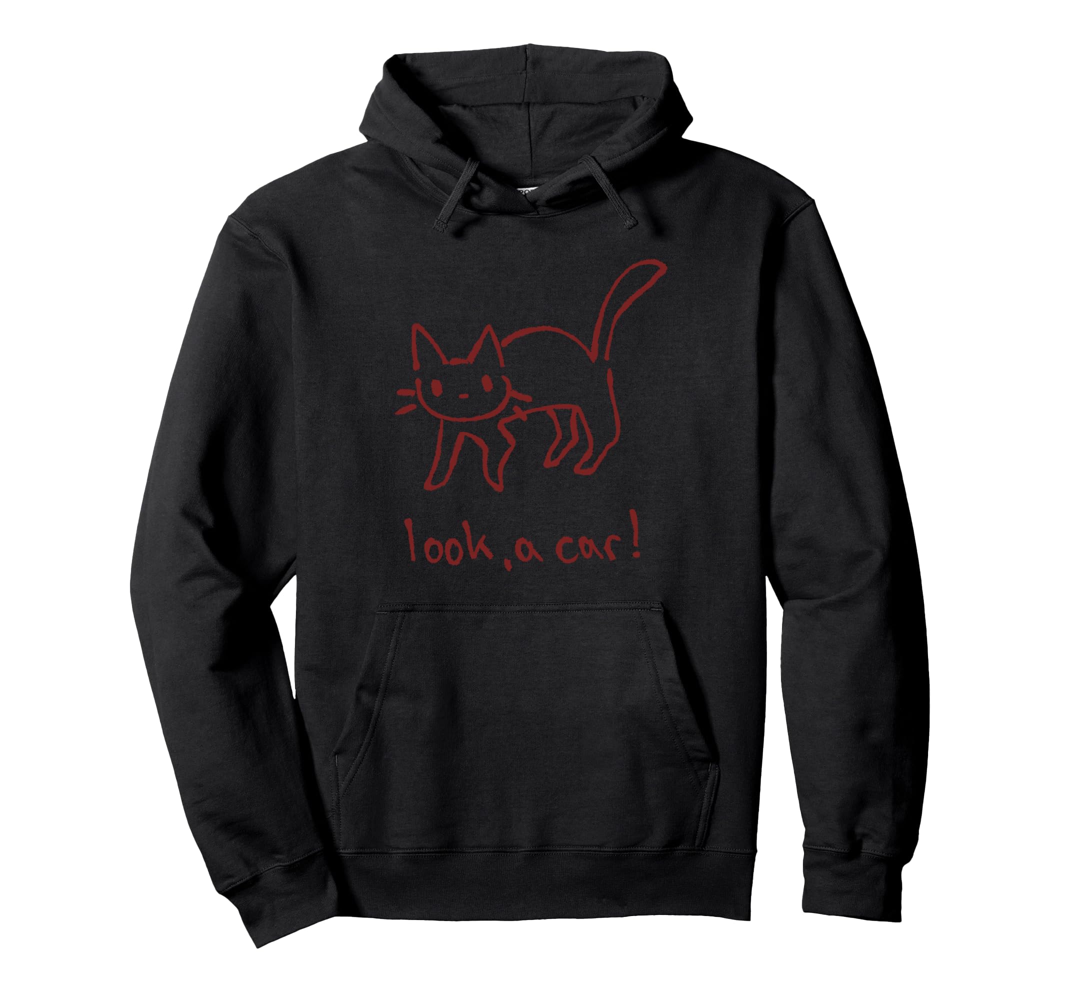 Tomcat Kitten Cat Meme Car Hoodie - Casual Everyday Wear Men Women - T-Shirt, Sweatshirt, Hoodie
