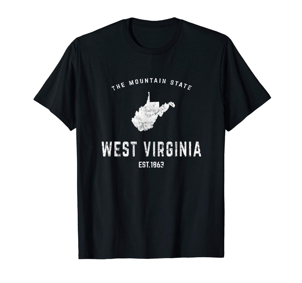 West Virginia Mountain State T-Shirt - Casual Everyday Wear Men Women - T-Shirt, Sweatshirt, Hoodie