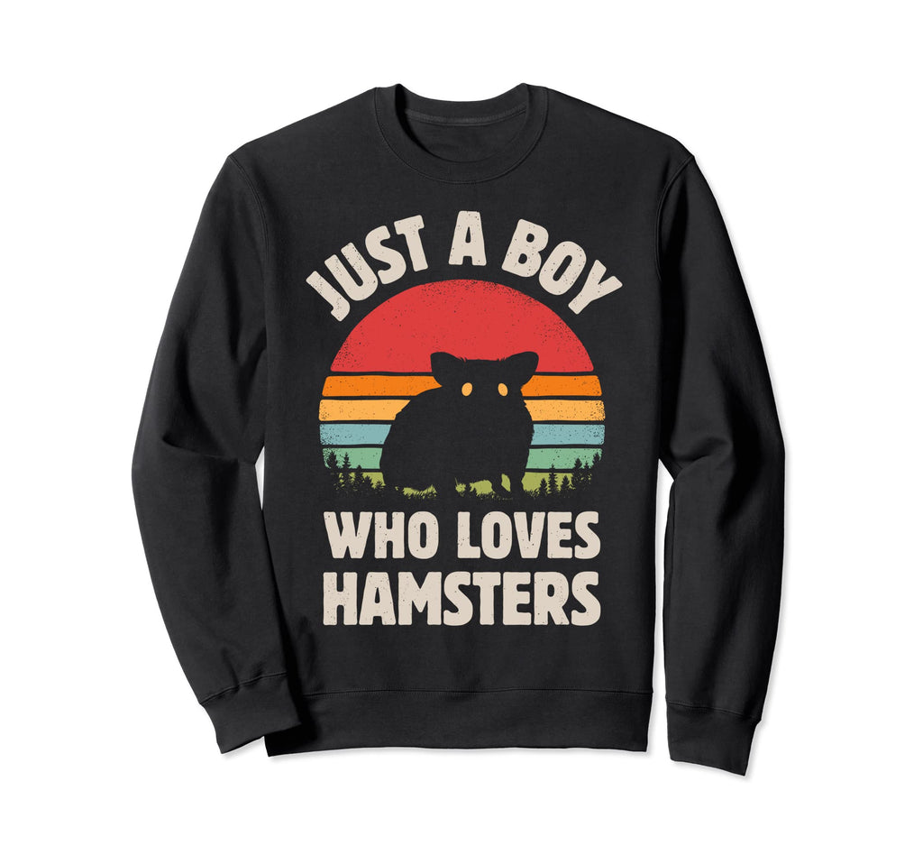 Hamster Just Who Loves Rodents Sweatshirt - Unique Graphic for Adults - T-Shirt, Sweatshirt, Hoodie