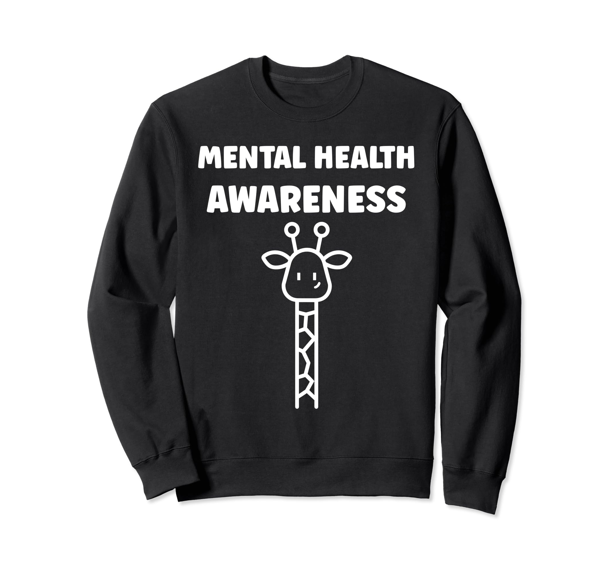 Giraffe Brain Illness Animal Sweatshirt - Novelty Apparel for Adults - T-Shirt, Sweatshirt, Hoodie