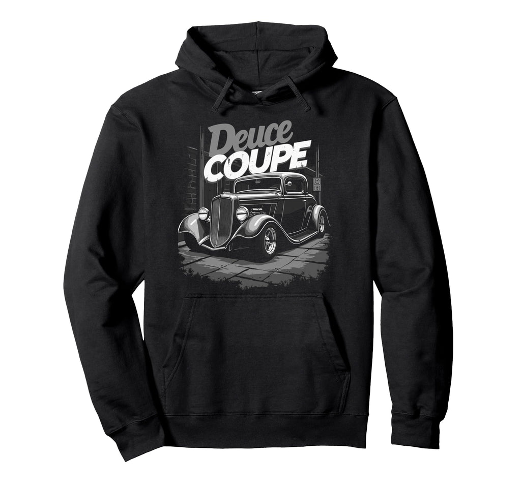 1932 Hot Rod Car Deuce Coupe 3 Hoodie - Casual Everyday Wear Men Women - T-Shirt, Sweatshirt, Hoodie