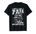 Only Papa Rides Motorcycles Fathers Day T-Shirt - Streetwear Style Unisex - T-Shirt, Sweatshirt, Hoodie