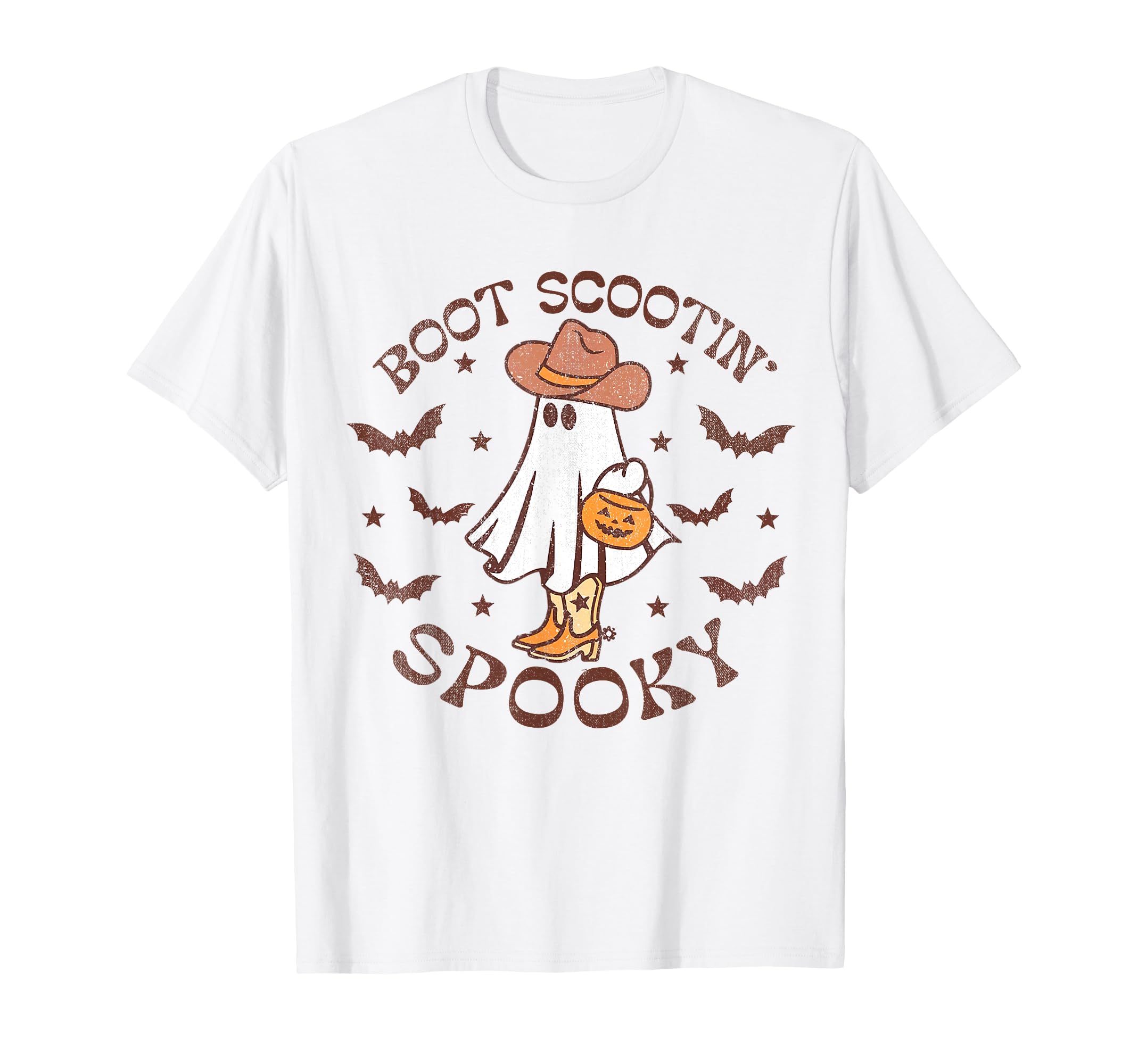 Boot Scootin Spooky Western T-Shirt - Streetwear Style for Adults - T-Shirt, Sweatshirt, Hoodie