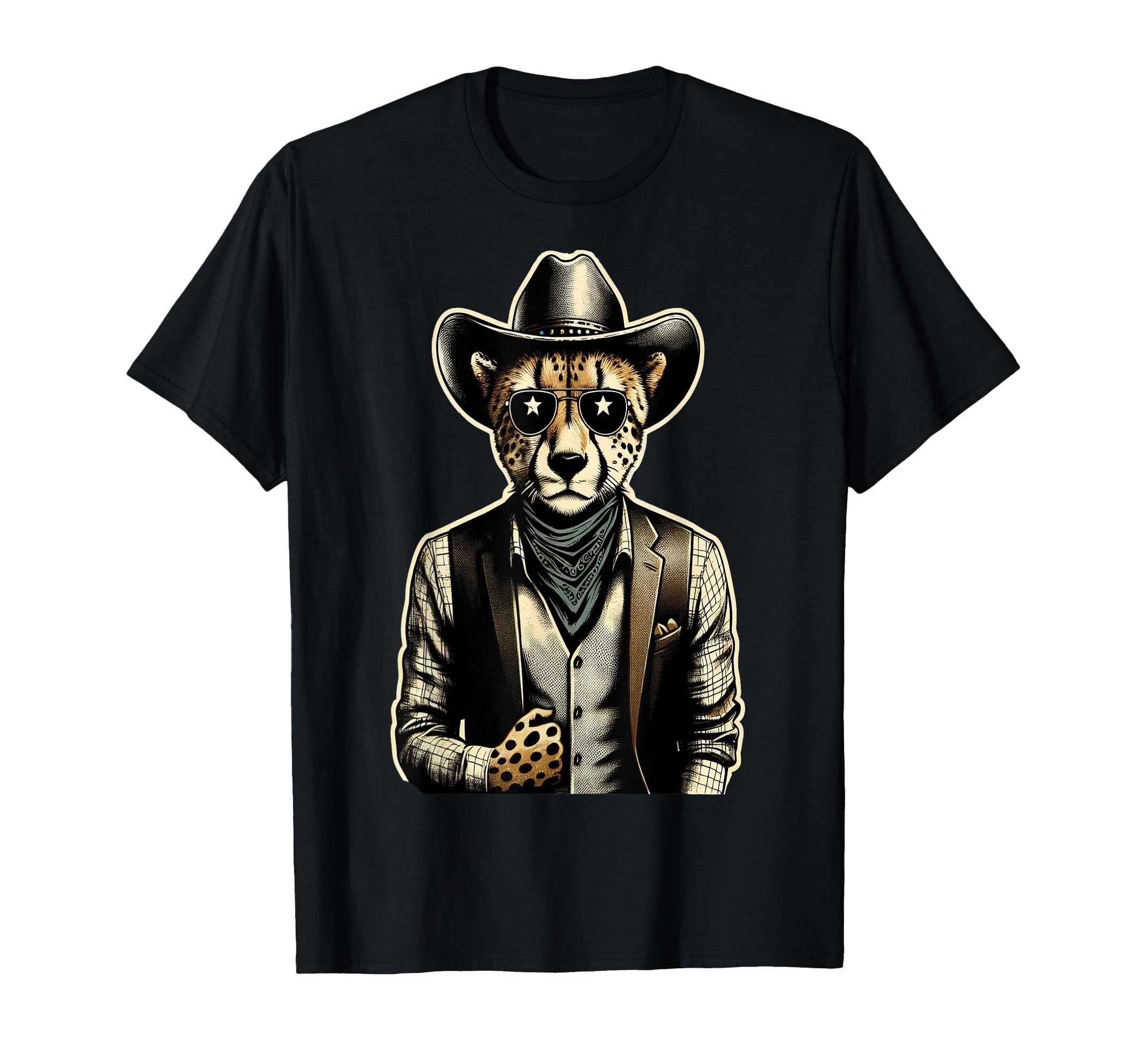 Cheetah Animal Cheetah Funny Leopard T-Shirt - Streetwear Style for Adults - T-Shirt, Sweatshirt, Hoodie