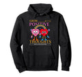 Grow Positive Thoughts Mental Health Hoodie - Casual Everyday Wear Unisex - T-Shirt, Sweatshirt, Hoodie