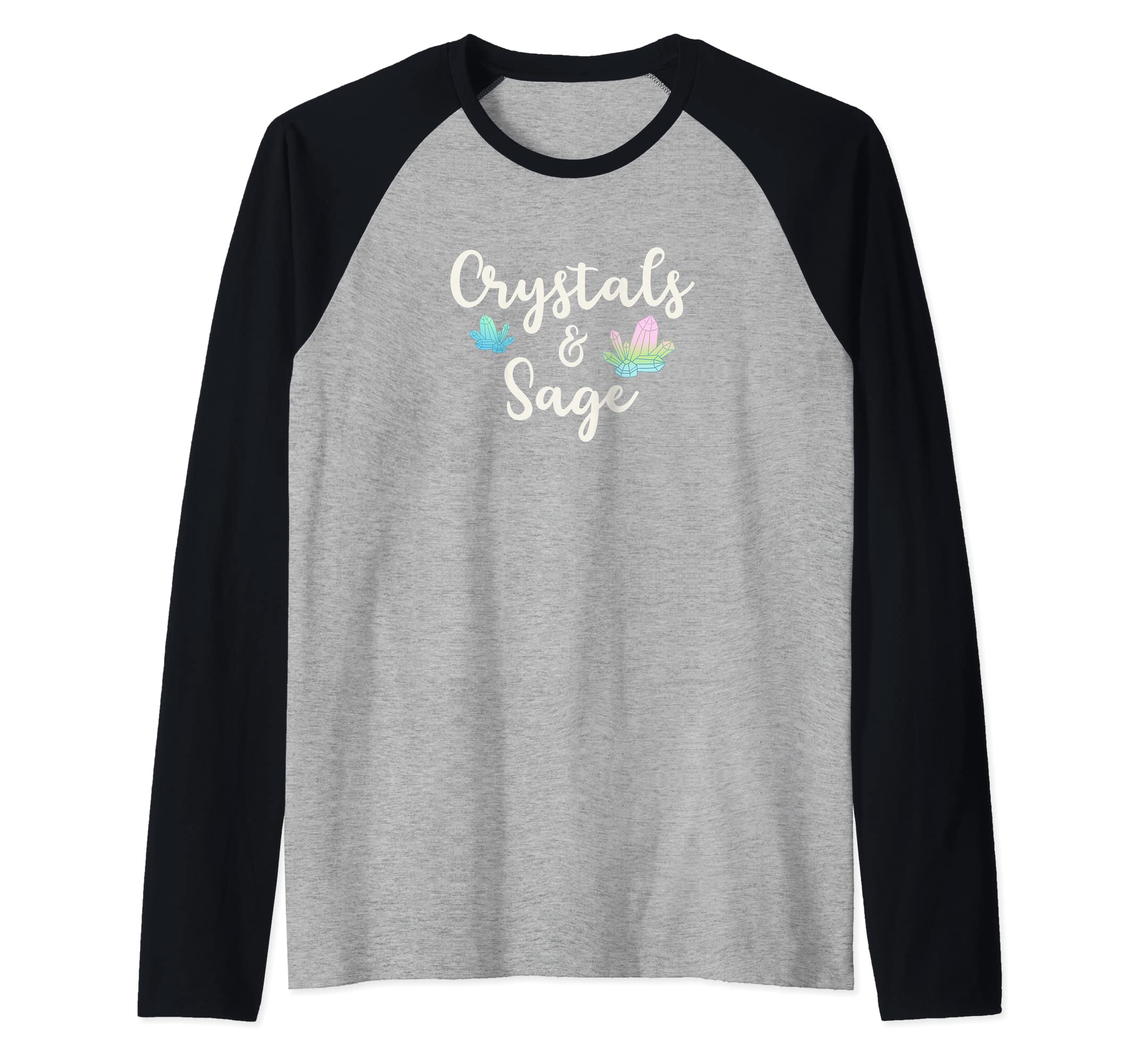 Crystals Spiritual Energy Cleansing Sweatshirt - Fun Novelty Design Unisex - T-Shirt, Sweatshirt, Hoodie