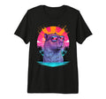 Capybara Sunglasses Sunset 80S Chill T-Shirt - Custom Art Print Men Women - T-Shirt, Sweatshirt, Hoodie