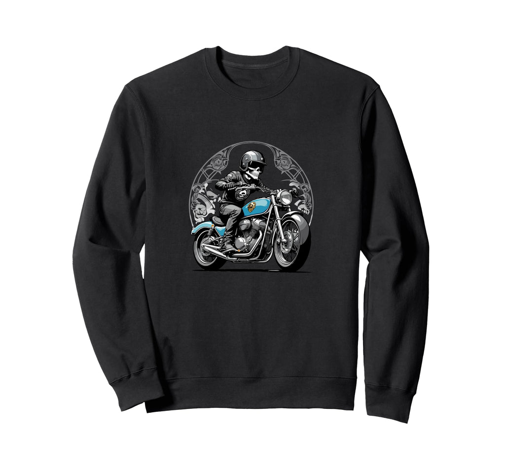 Cafe Racer Motorcycle Bike Club Sweatshirt - Aesthetic Graphic for Adults - T-Shirt, Sweatshirt, Hoodie
