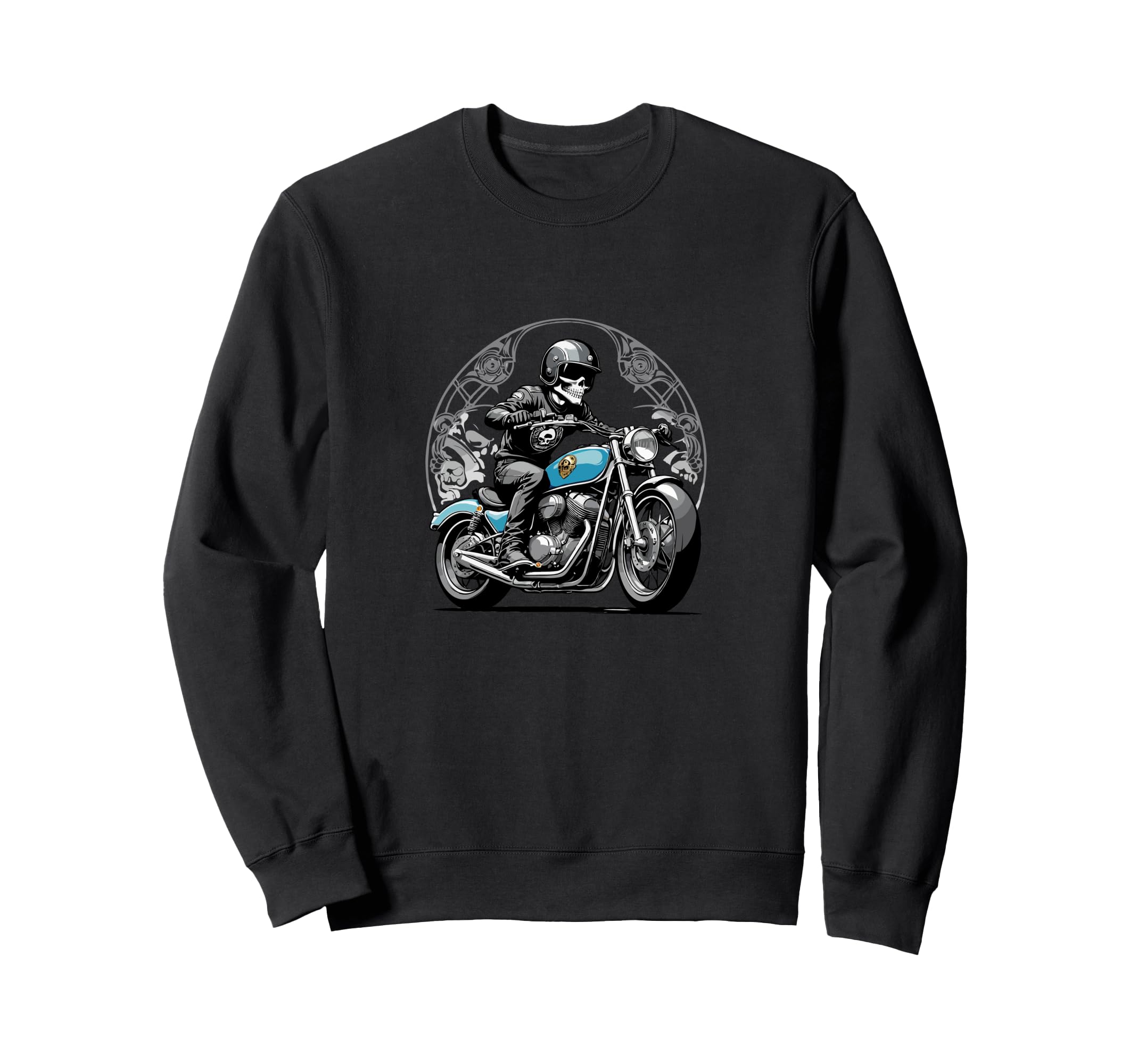 Cafe Racer Motorcycle Bike Club Sweatshirt - Aesthetic Graphic for Adults - T-Shirt, Sweatshirt, Hoodie