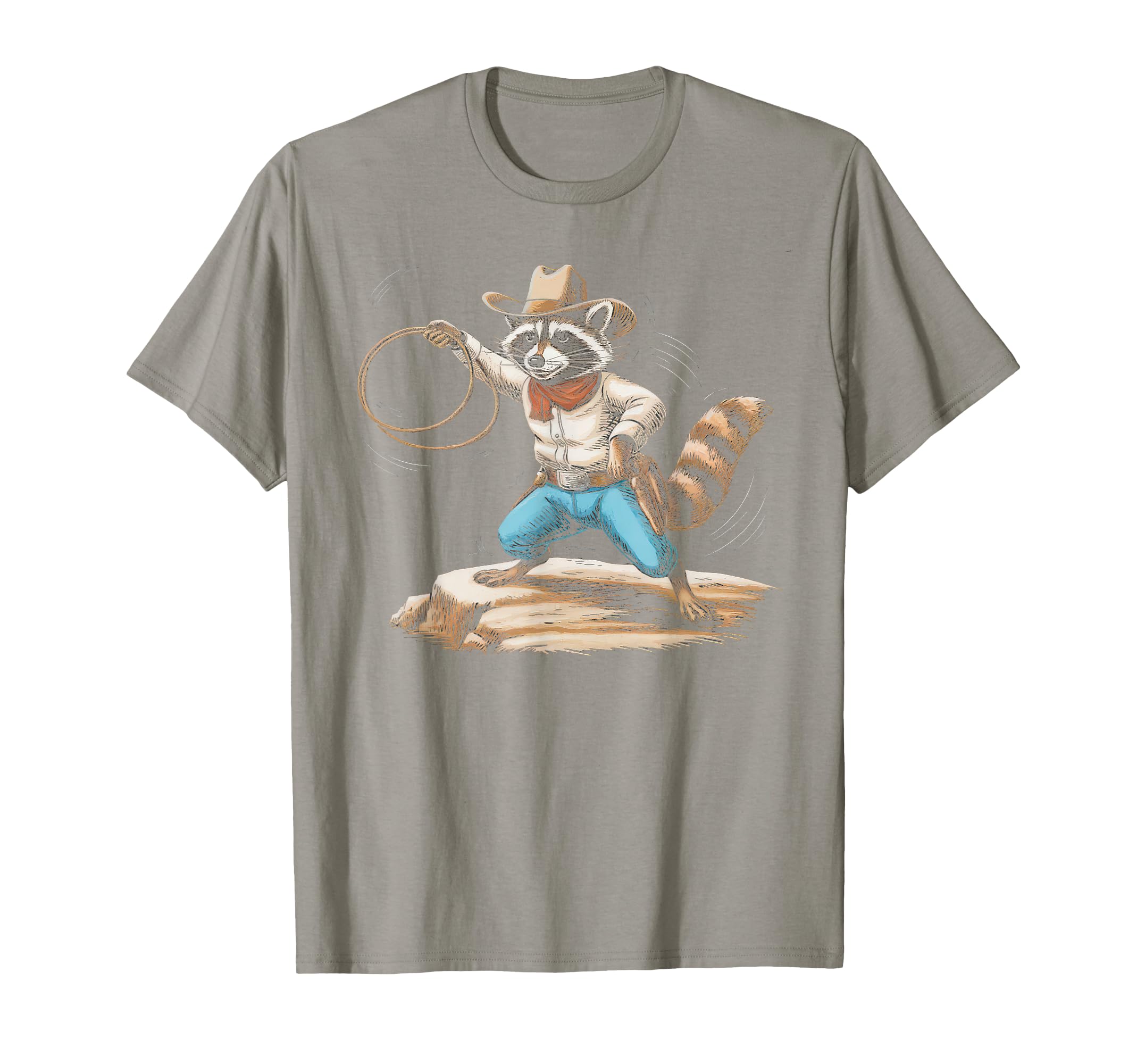 Raccoon 90S Country Music Western T-Shirt - Streetwear Style Men Women - T-Shirt, Sweatshirt, Hoodie