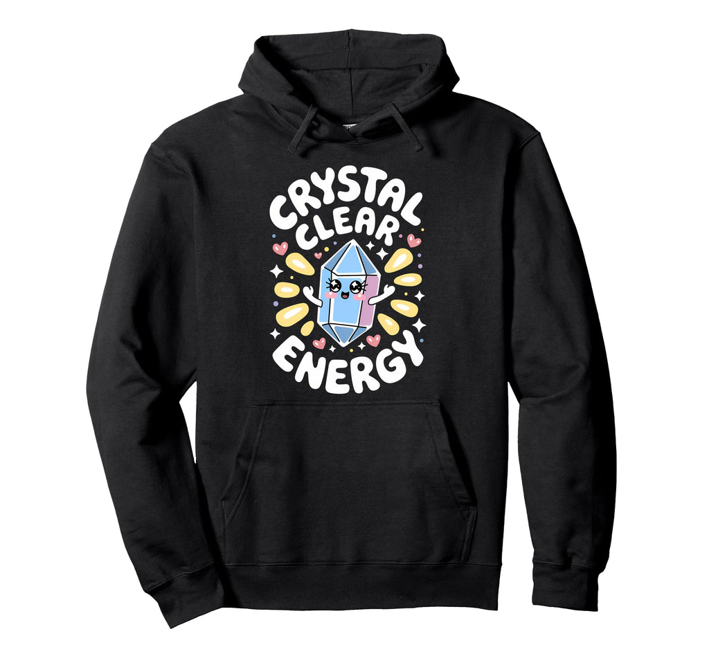Healing Stone Crystals Energy Spiritual Hoodie - Unique Graphic Men Women - T-Shirt, Sweatshirt, Hoodie