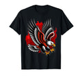 Eagle American Traditional Tattoo T-Shirt - Streetwear Style for Adults - T-Shirt, Sweatshirt, Hoodie
