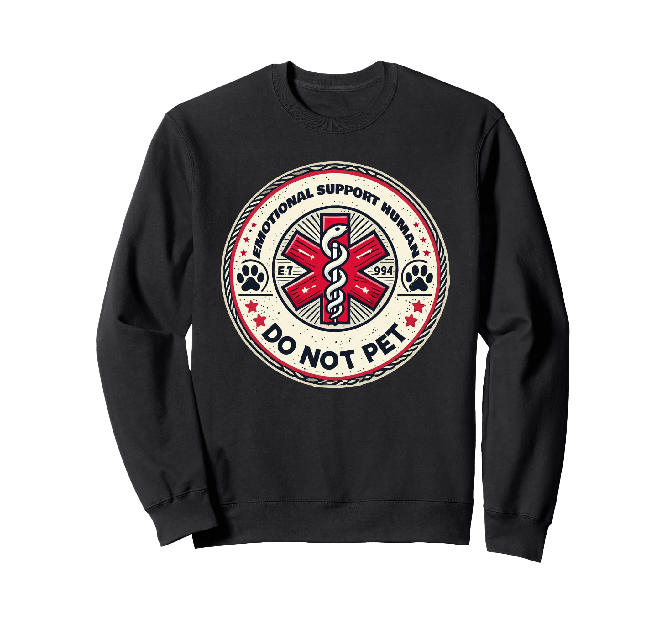 Emotional Animal Support Pet Lover Sweatshirt - Streetwear Style Men Women - T-Shirt, Sweatshirt, Hoodie