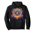 Synthwave Celestial Sun Anime 1980S Hoodie - Streetwear Style for Adults - T-Shirt, Sweatshirt, Hoodie