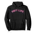 Soft Life Dont Stress Free Softlife Hoodie - Minimalist Print for Adults - T-Shirt, Sweatshirt, Hoodie