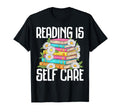 Reading Is Self Care Book Lover T-Shirt - Novelty Apparel for Adults - T-Shirt, Sweatshirt, Hoodie