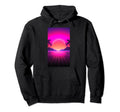 Retrowave 80S Vaporwave Synthwave Sunrise Hoodie - Graphic Print for Adults - T-Shirt, Sweatshirt, Hoodie
