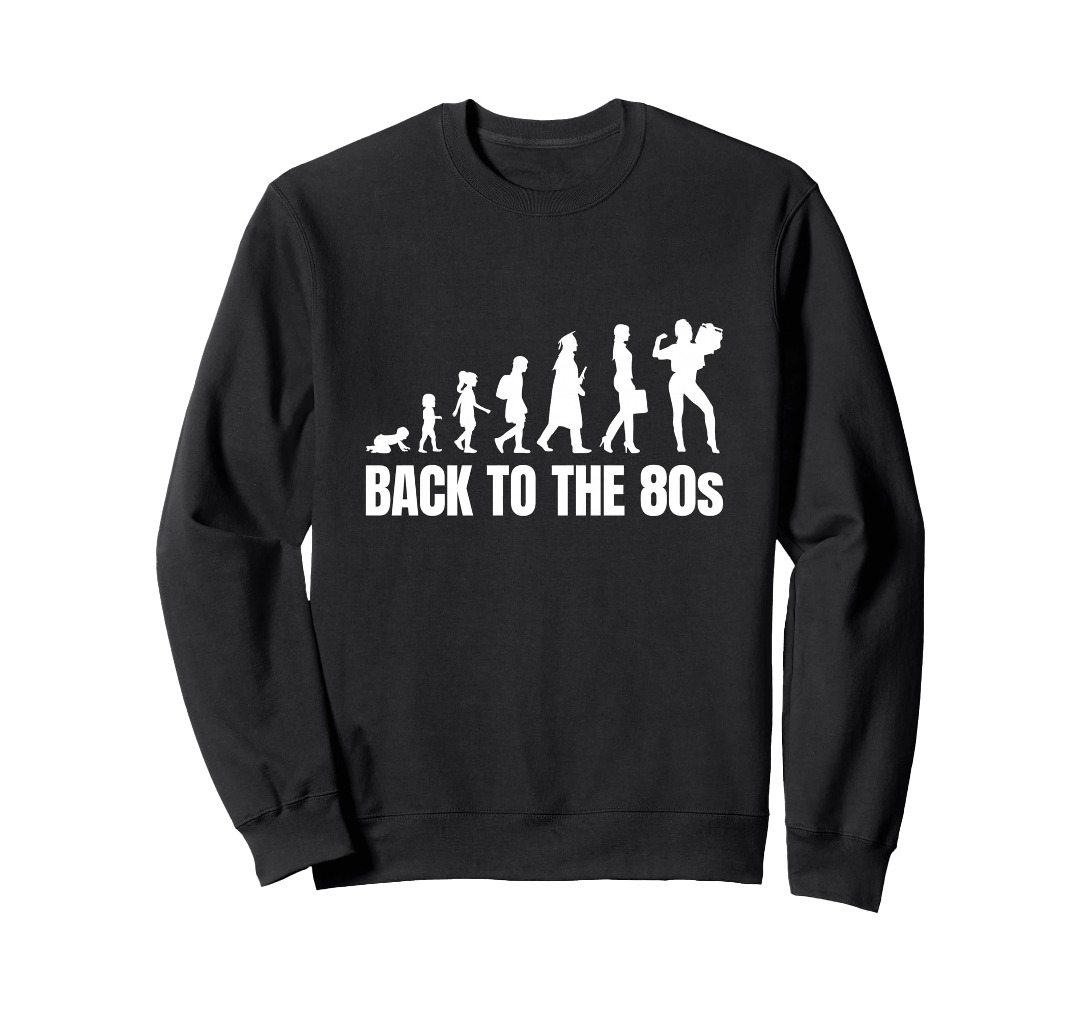 80S To Synthwave Sweatshirt - Novelty Apparel Unisex - T-Shirt, Sweatshirt, Hoodie