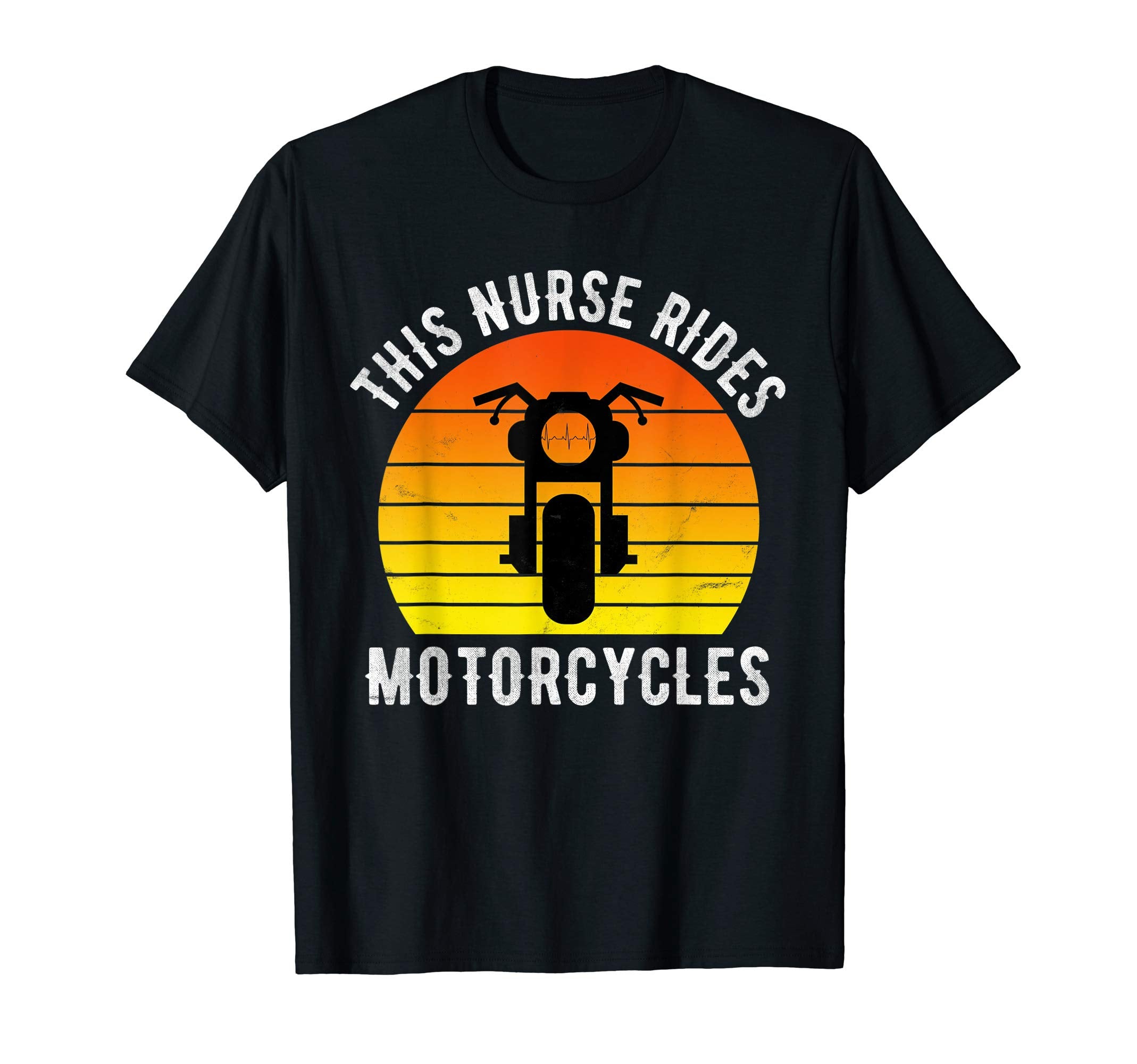 This Nurse Rides Motorcycles Nurse T-Shirt - Novelty Apparel Unisex - T-Shirt, Sweatshirt, Hoodie