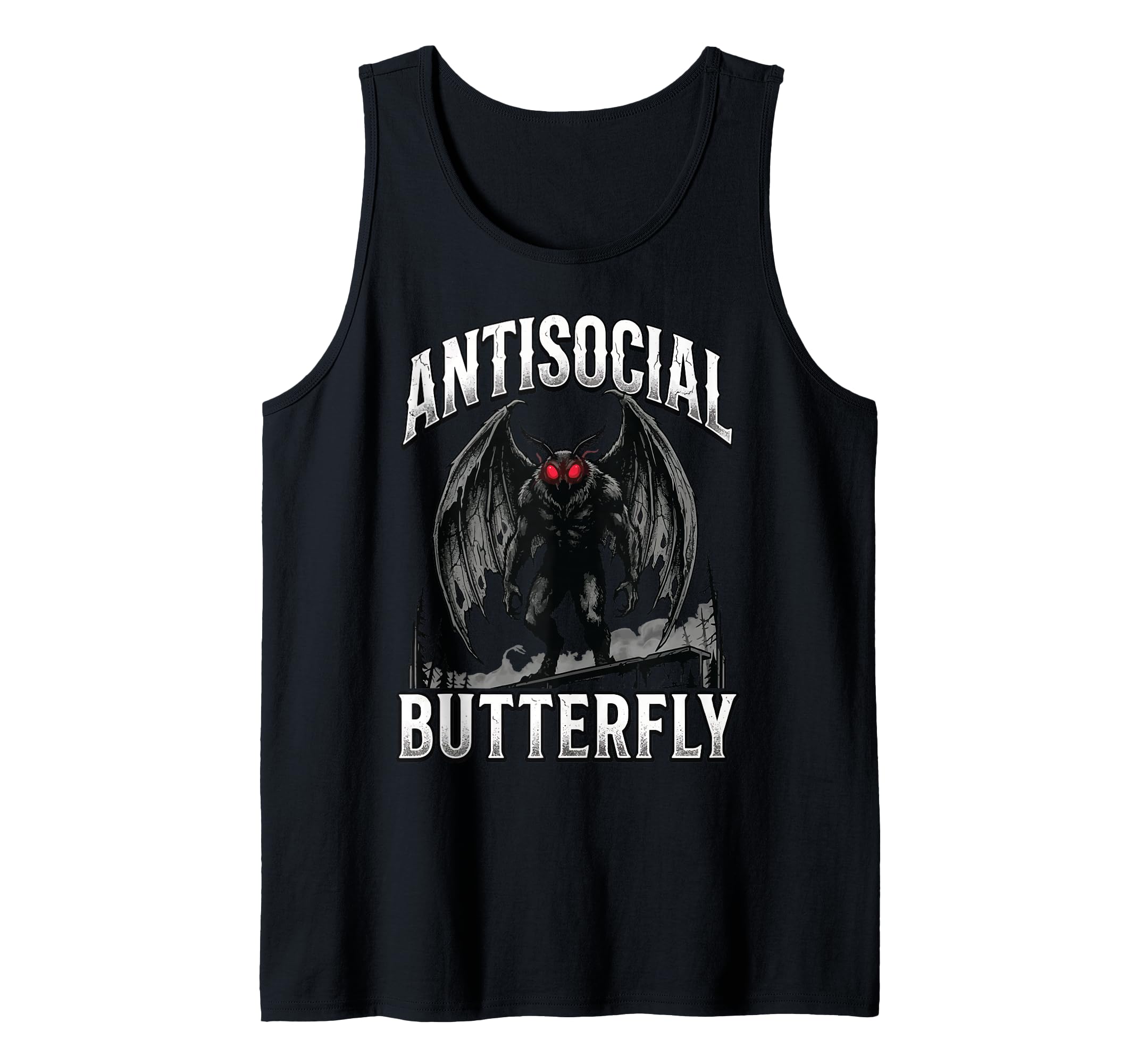 Cryptid Mothman Introvert Funny Sweatshirt - Casual Everyday Wear Men Women - T-Shirt, Sweatshirt, Hoodie