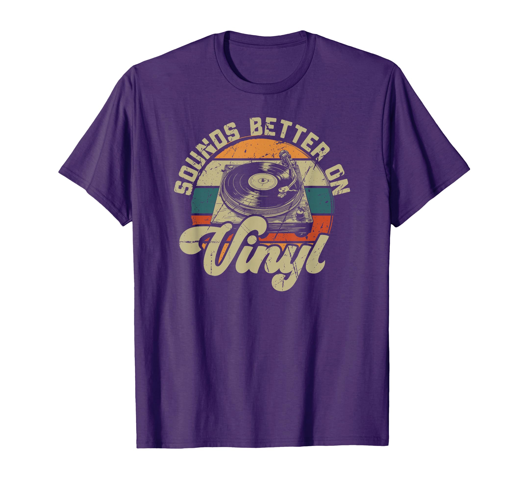 Vinyl Record Player Sounds Better T-Shirt - Minimalist Print for Adults - T-Shirt, Sweatshirt, Hoodie