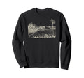 Famous Fine Art Cottages Van Gogh Sweatshirt - Minimalist Print Men Women - T-Shirt, Sweatshirt, Hoodie