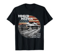American Flag 1963 63 Nova Silhouette T-Shirt - Unique Graphic Unisex - T-Shirt, Sweatshirt, Hoodie