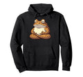 Meditation Frog Toad Yoga Pose Hoodie - Aesthetic Graphic for Adults - T-Shirt, Sweatshirt, Hoodie