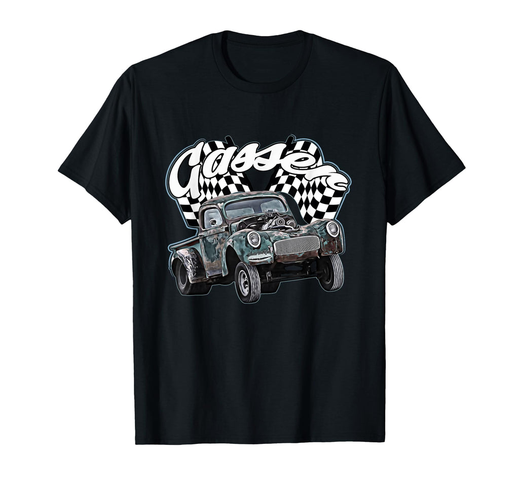 1940S Gasser Truck Dragster Dragrace Rat T-Shirt - Streetwear Style Unisex - T-Shirt, Sweatshirt, Hoodie