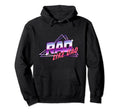 Rad Like Dad Fathers Day 80S Synthwave Hoodie - Custom Art Print Unisex - T-Shirt, Sweatshirt, Hoodie