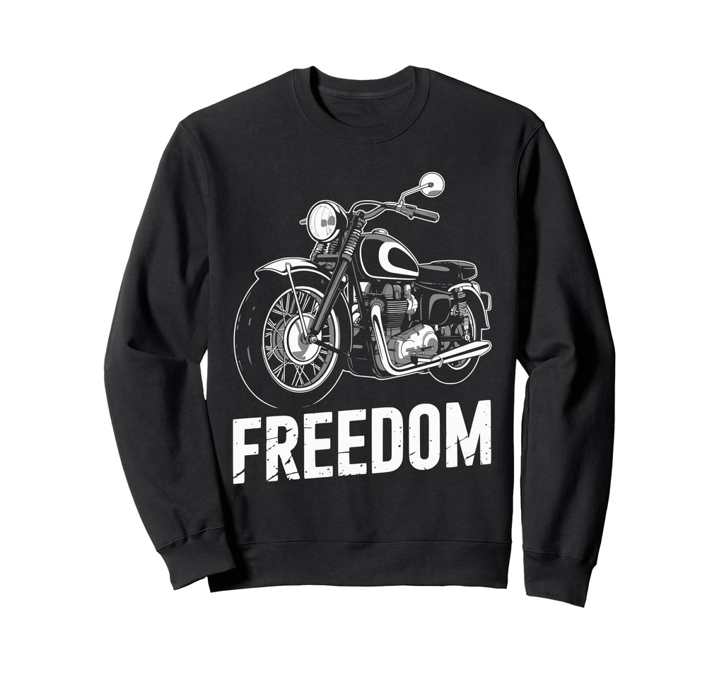 Motorcycle Motorbike Biker Sweatshirt - Streetwear Style Unisex - T-Shirt, Sweatshirt, Hoodie