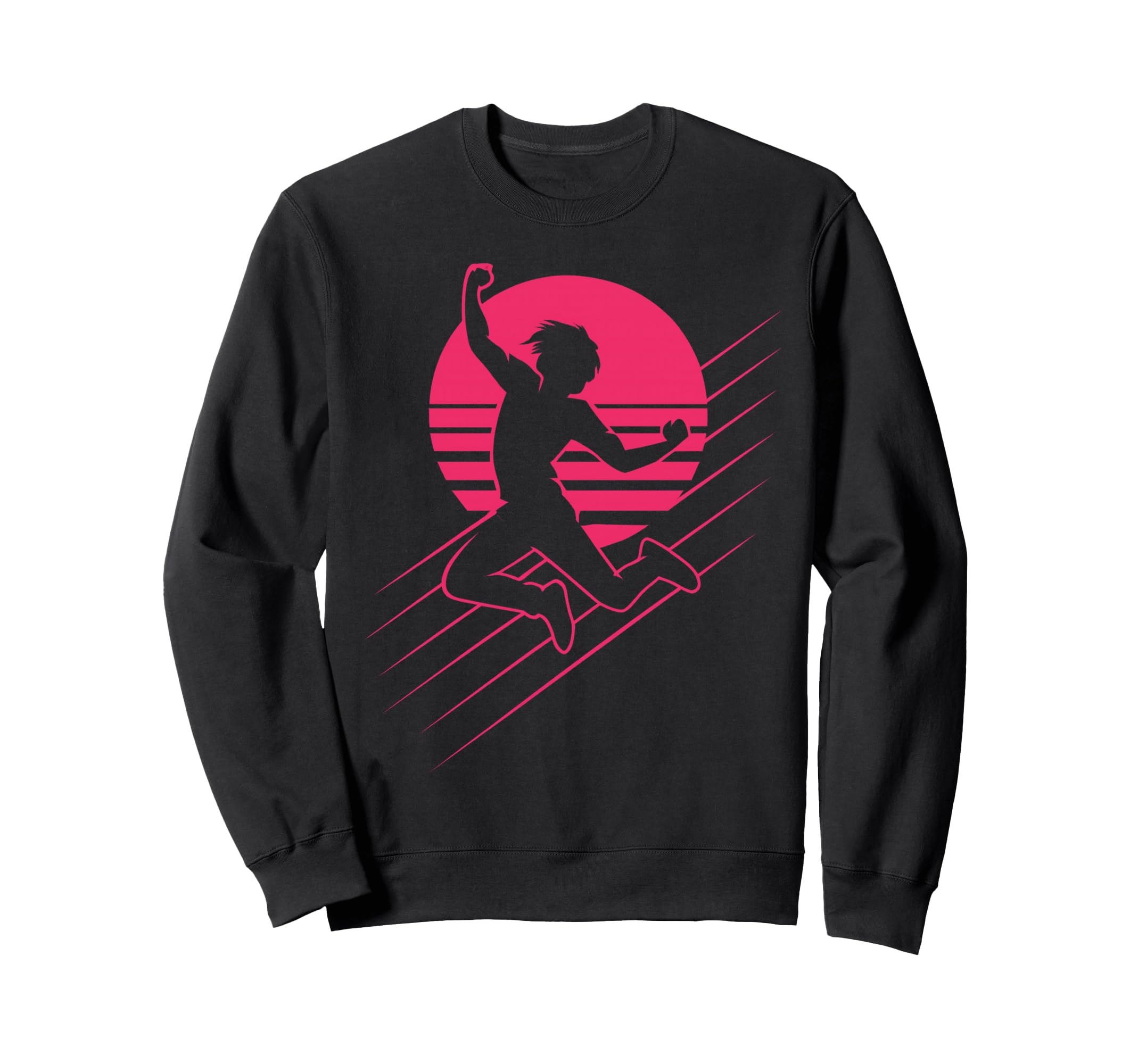 80S Synthwave Sweatshirt - Fun Novelty Design Unisex - T-Shirt, Sweatshirt, Hoodie